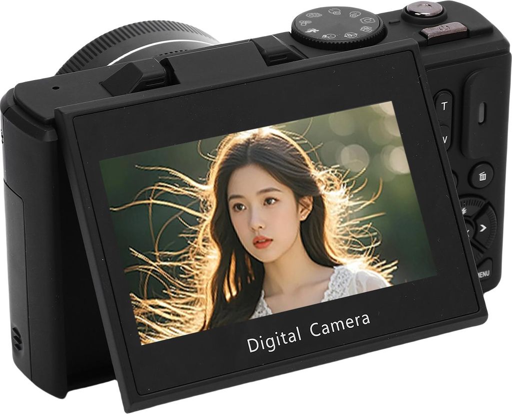 5K 75MP Appareil photo numérique WiFi 18X Zoom Selfie Image du produit 