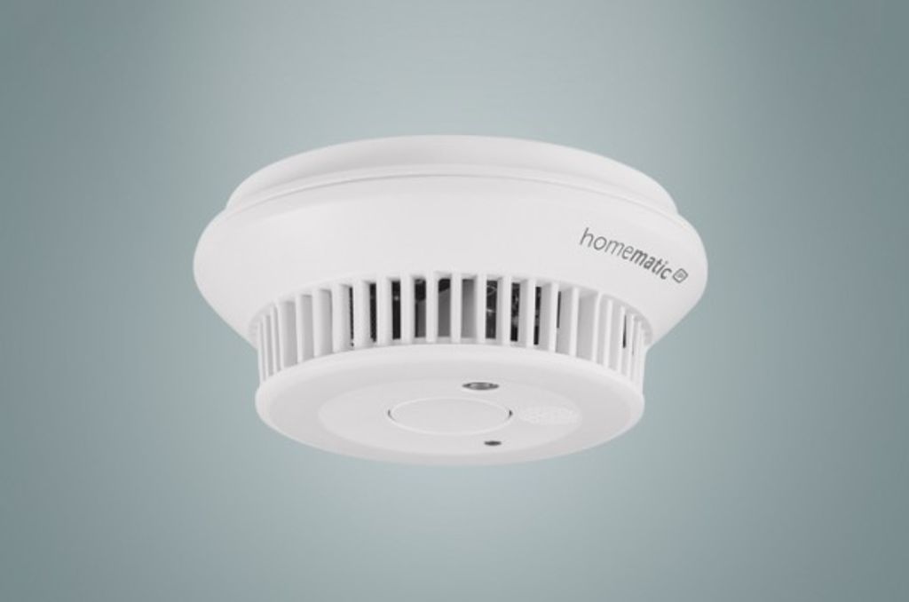 Bezprzewodowy alarm dymu Homematic z etykietą Q Zdjęcie produktu 3
