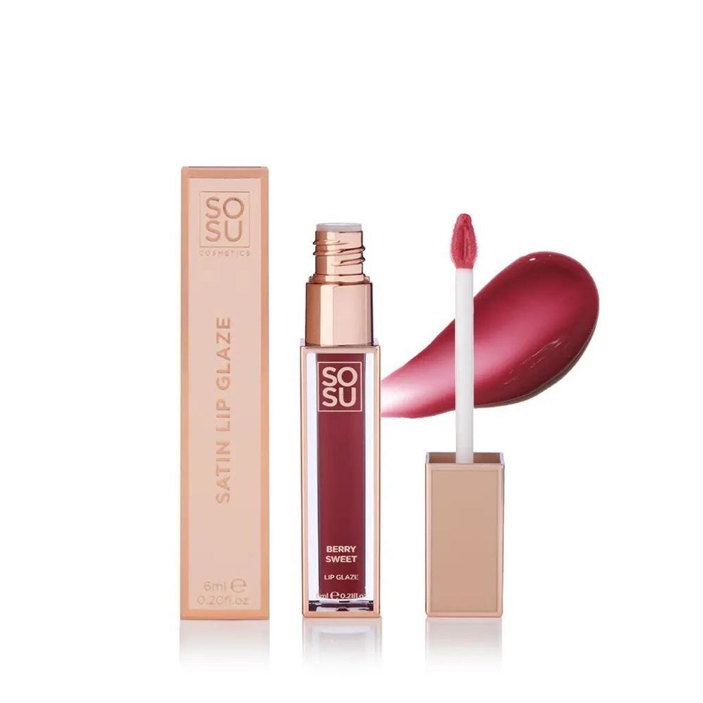 Sosu | Schimmernder Lipgloss Berry Sweet – 6 ml – Vegan