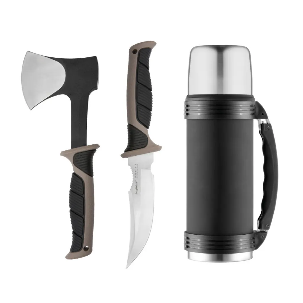 Ustensiles de camping BergHOFF Essentials 3 pièces Inox Anti-Casse