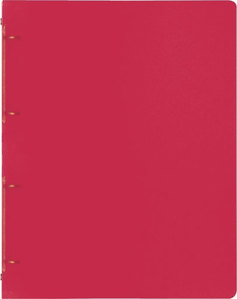 Classeur BRUNNEN 106554623 rouge A4 16mm 4 anneaux - Lot de 10