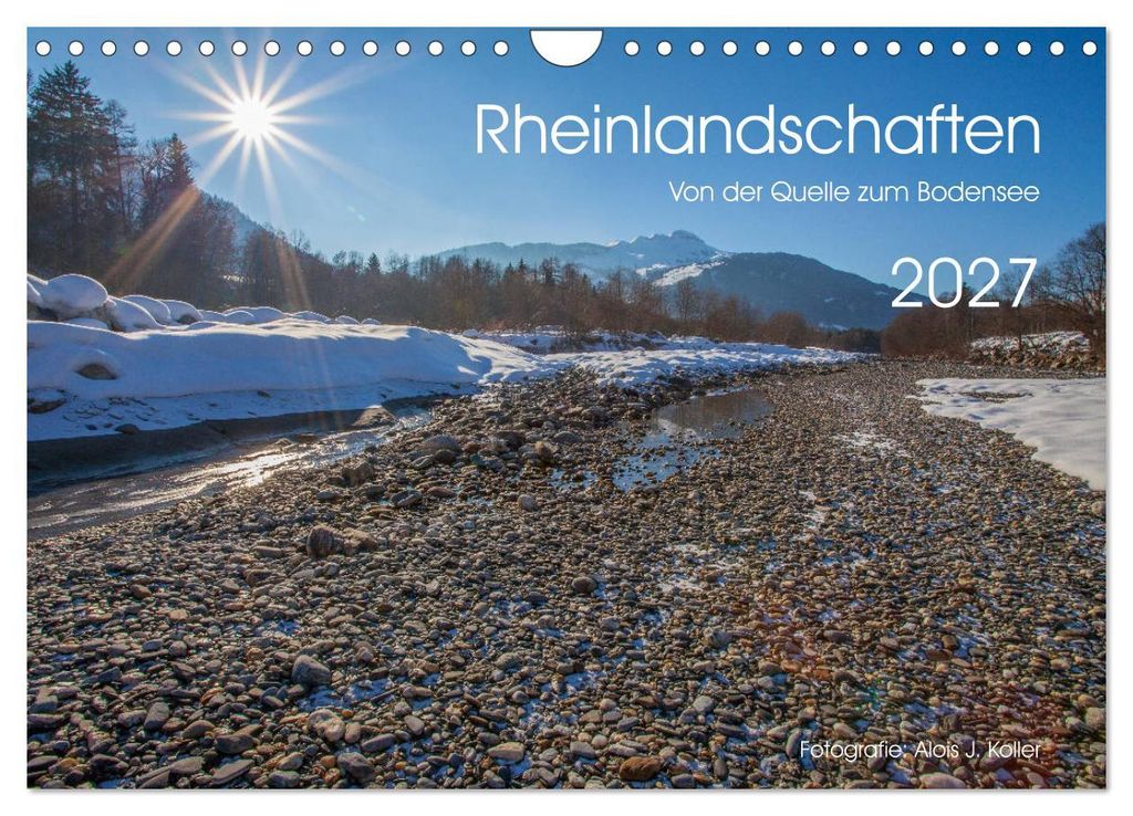 Rheinlandschaften - Von der Quelle zum Bodensee Produktbild 