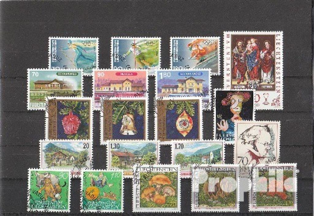 Briefmarken Liechtenstein 1997 1997 gestempelt