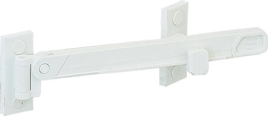 Aérer sa maison en sécurité avec l'entrebâilleur de fenêtre blanc