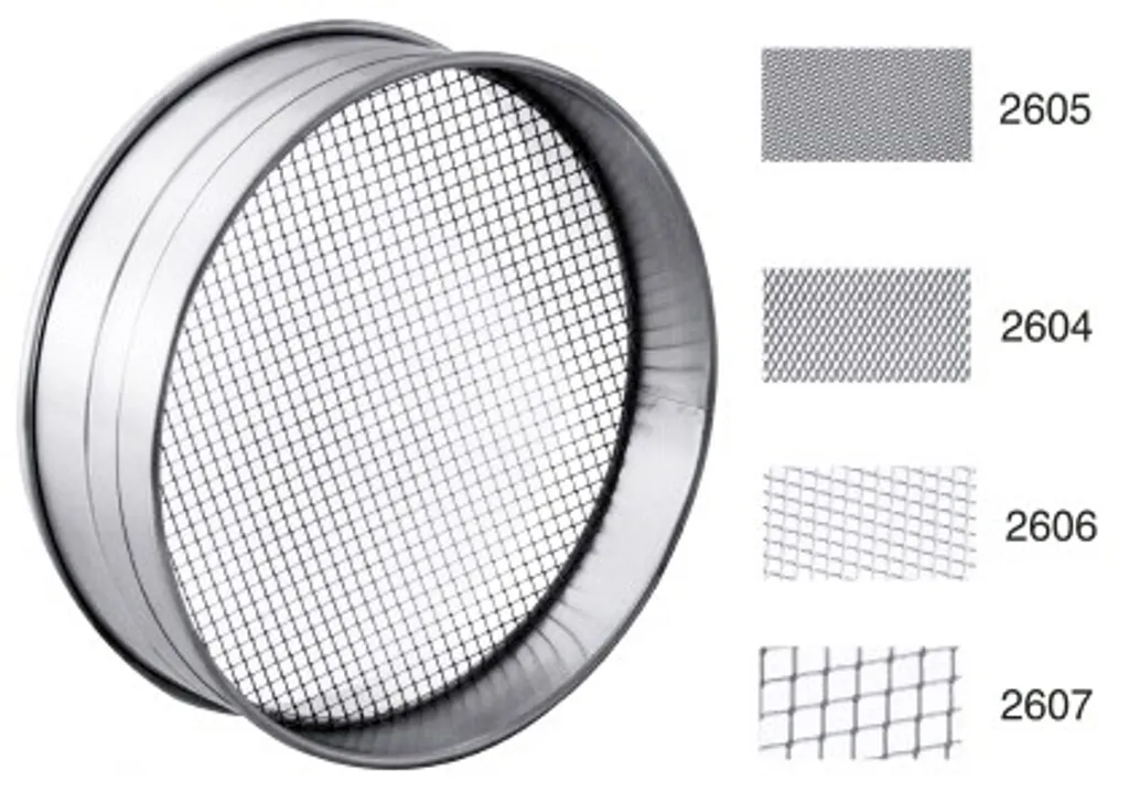 Setaccio Professionale Rete Perforata 2x1,3mm - Acciaio 18/10