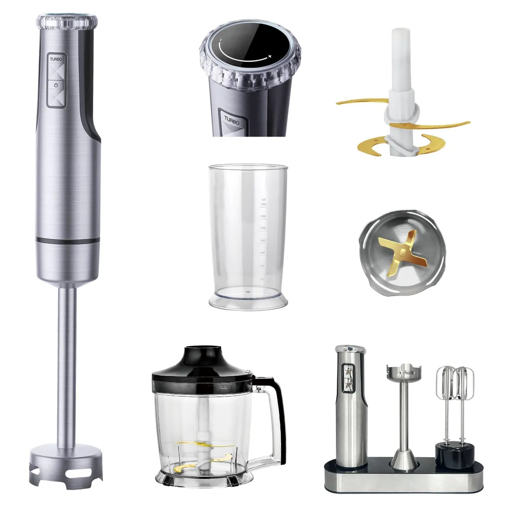 Mixeur plongeant pour soupes et smoothies avec moteur cuivre de 800W