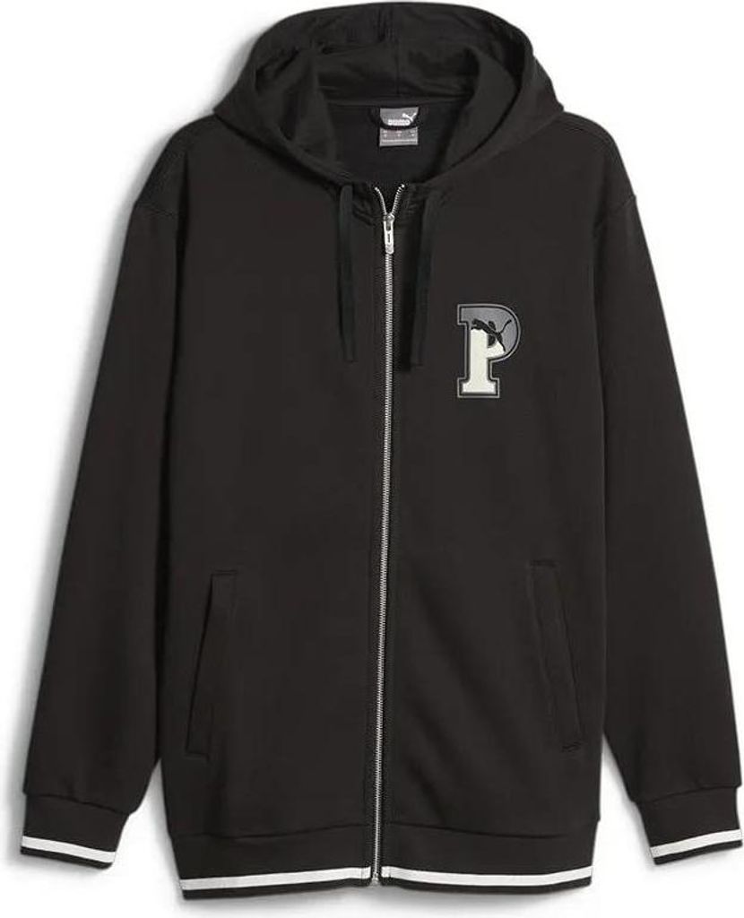 Puma Squad Fl Kapuzenpullover Schwarz L Herren,Damen Schwarz L