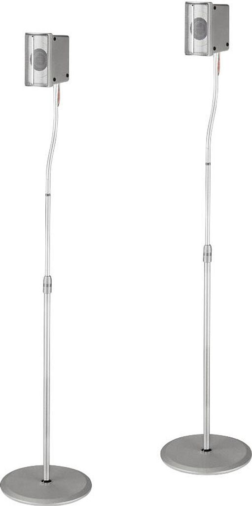 2x podstawki pod głośniki Slim Silver Zdjęcie produktu 8