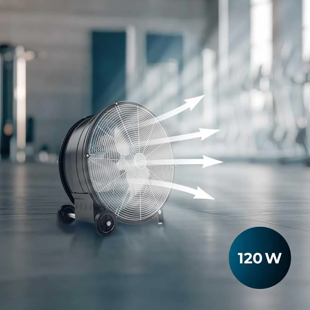 Ventilateur Cecotec Proindustry 2000 Contre la Chaleur en Milieu Pro
