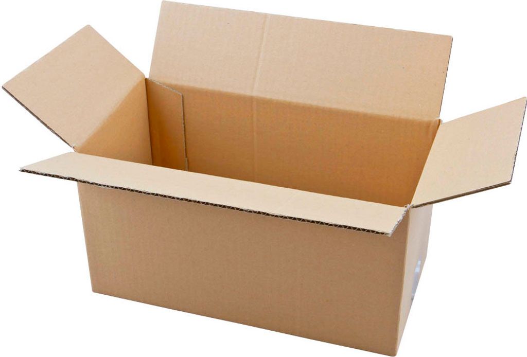 Nestler Wellpapp-Faltkartons 1-wellig braun 36,0 x 19,0 x 19,7 cm Außenmaß, 20 St.