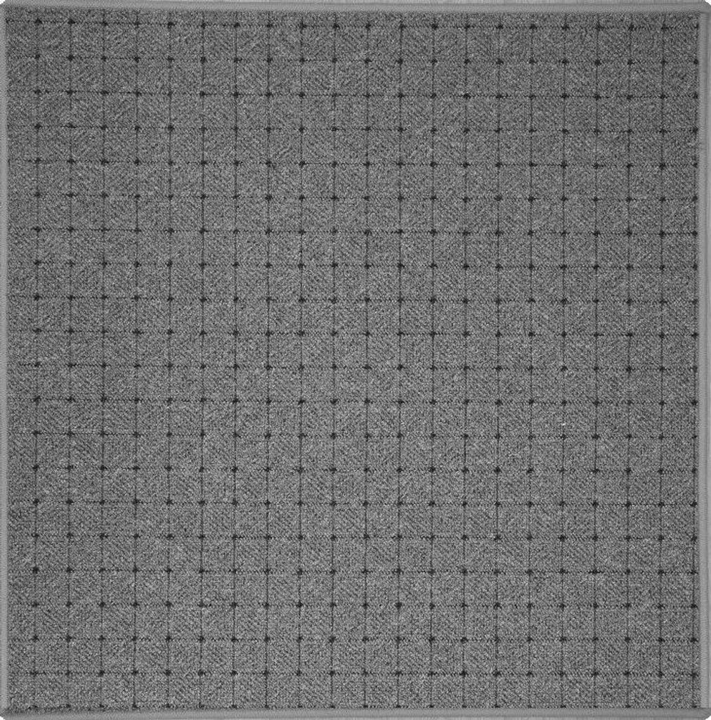 100x100 cm Dywan Udinese szary kwadratowy Zdjęcie produktu 