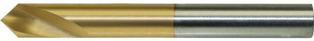 NC-Anbohrer D.3mm HSS-Co TiN 90Grad TECWERK