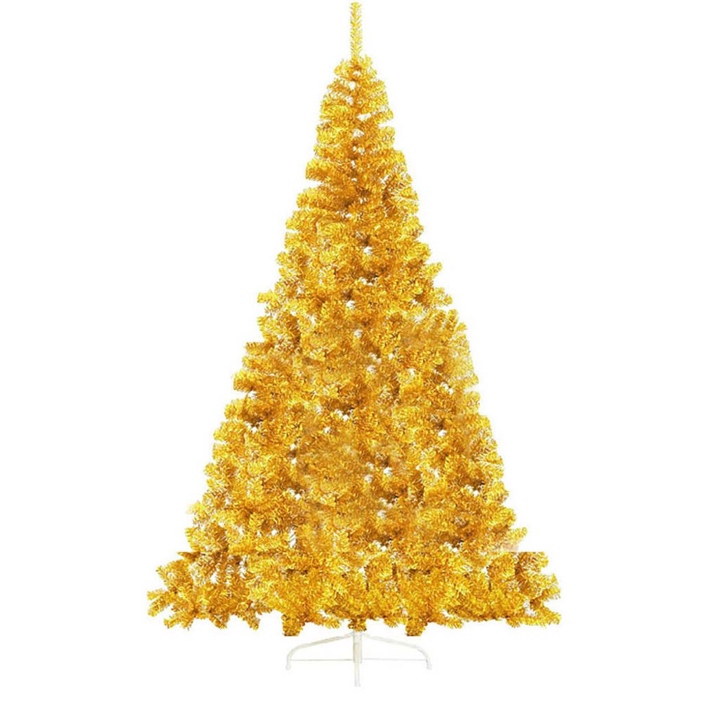 Albero di Natale artificiale dorato, 210 cm 1000 rami Immagine del prodotto 