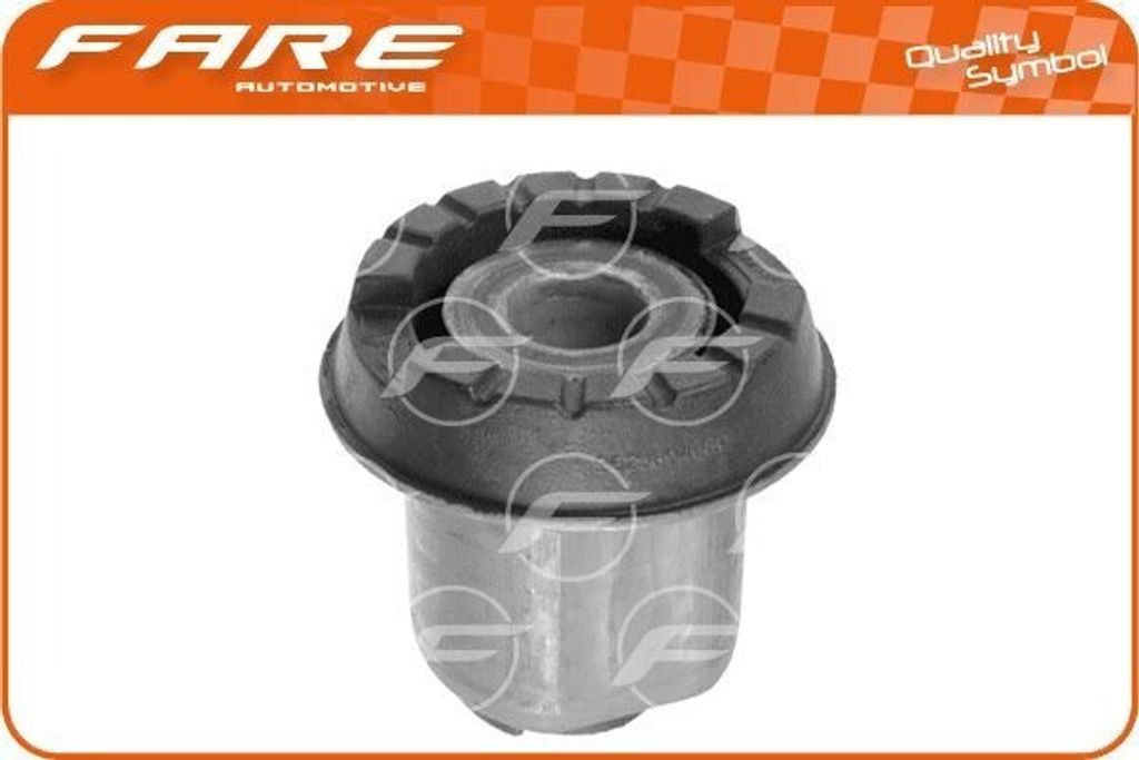 FARE SA Lagerung Achsträger 4078 Hinten passend für PEUGEOT 206 Schrägheck (2A/C) 70mm Gummi 17mm 48,3mm 0,32kg