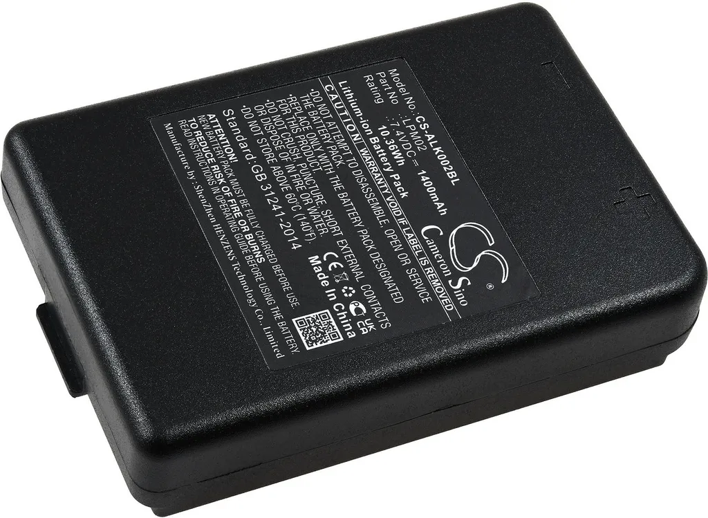 Batterie LPM02 Autec Haute Capacité 2000mAh - Longue autonomie Ni-MH