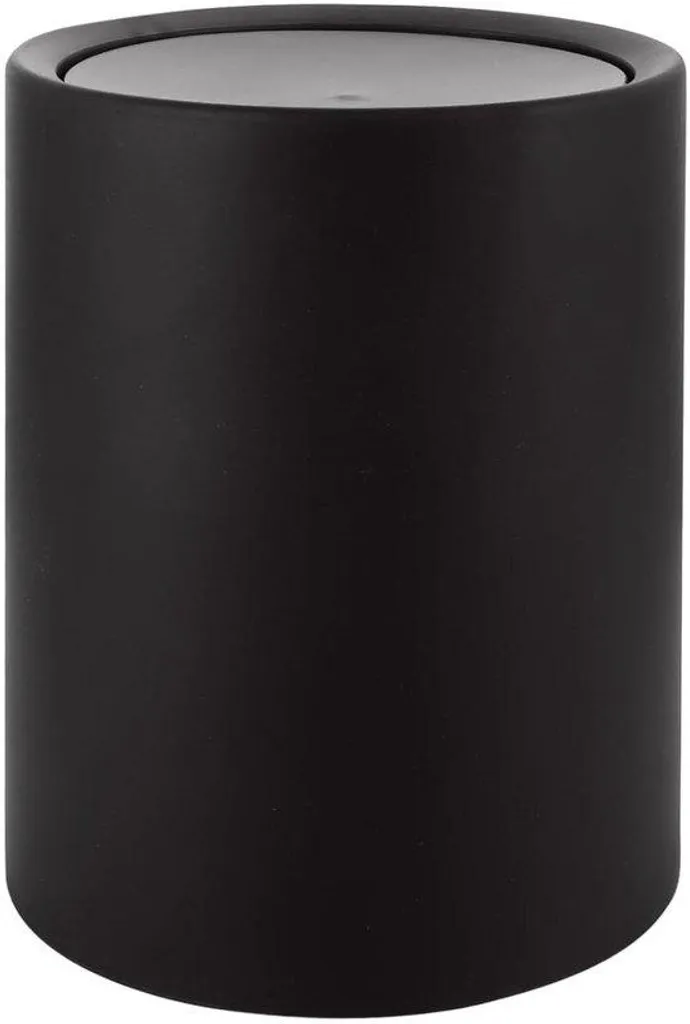 Poubelle de lavabo Cosmetica 8L sans BPA Noir - Format 26 x 22 x 16,5 cm