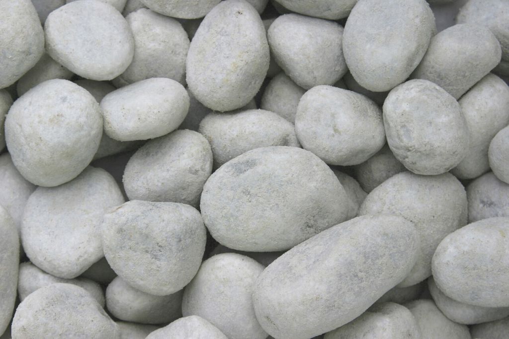 Kies Bianco Carrara 40 - 60 mm weiß 25 kg Produktbild 