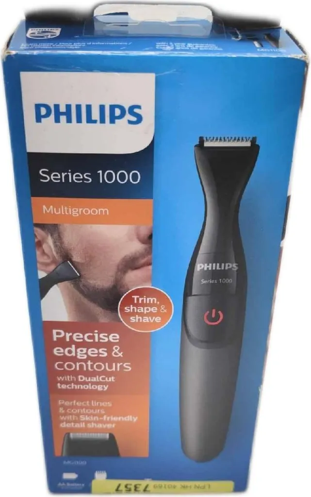 Finir les contours de barbe sans irritation : Philips MG1100 Noir - 7