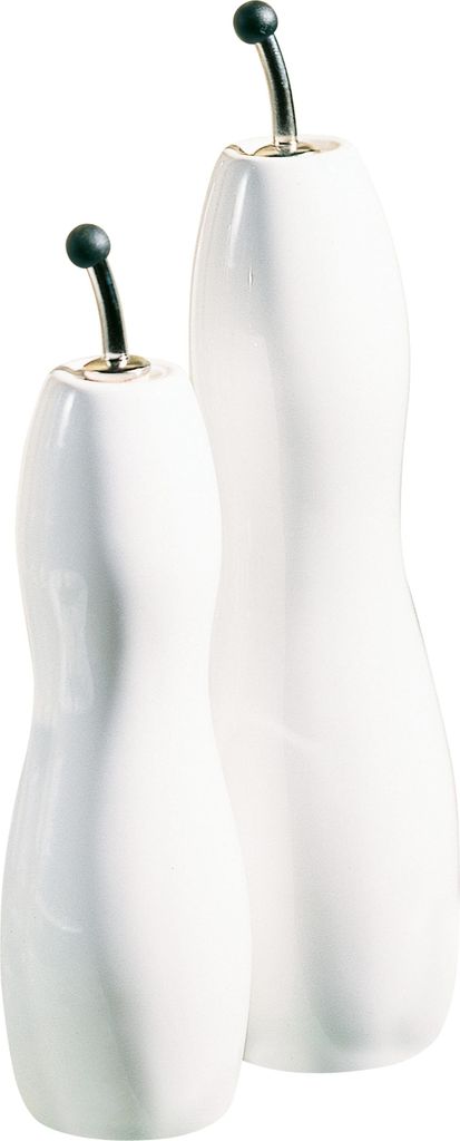 ASA Selection Grande Essig- / Ölflasche, Geschwungen, Porzellan, Weiß, 1.1 L, 4752147