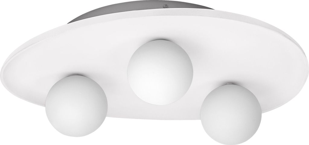 OSRAM 4099854454448 Decor Plaster Nest Deckenleuchte 3xG9 weiß