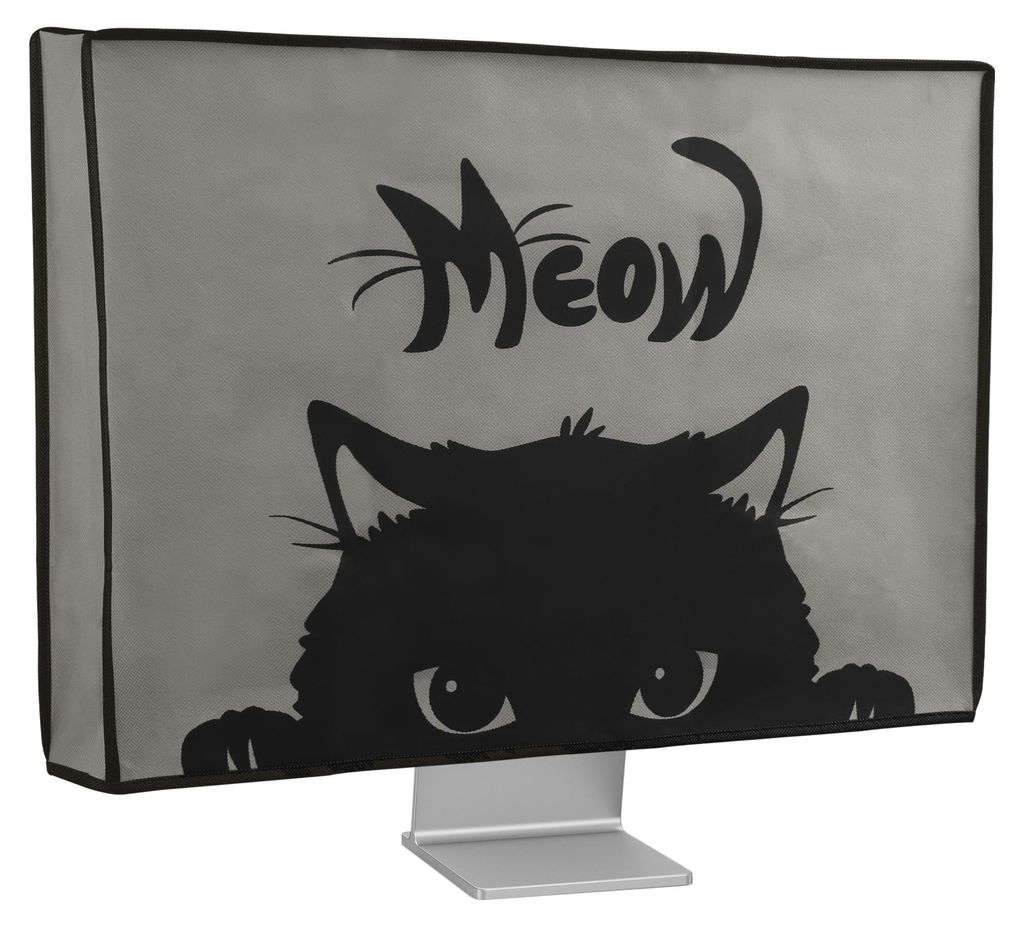 kwmobile 24-26" Monitor Hülle - PC Bildschirm Schutzhülle für 24-26" Monitor - Computer Cover Case