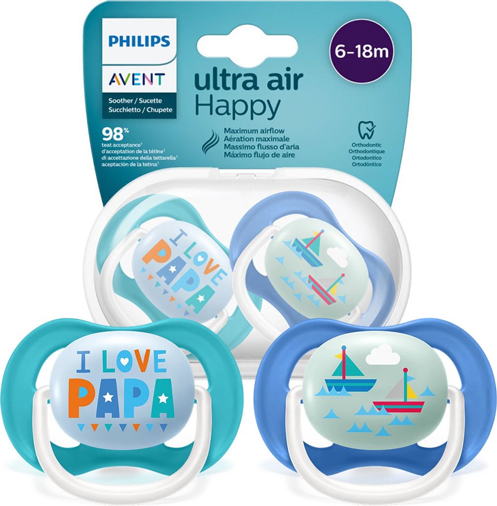Philips Avent Schnuller SCF080 03 Ultra Air 6 18 Monate