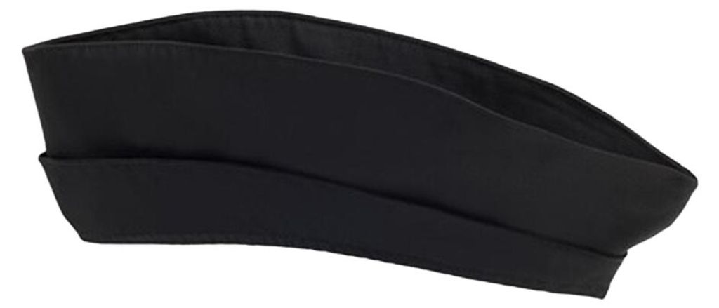 CG Workwear - "Genove Classic" Kochmütze LT1401 (Einheitsgröße) (Schwarz)