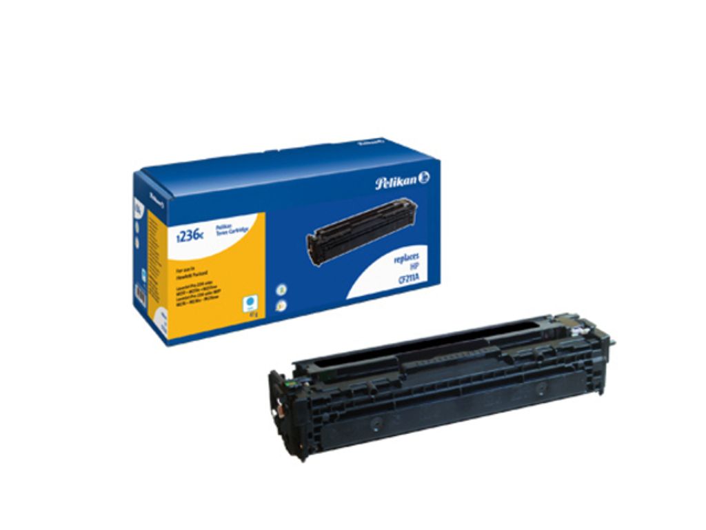 Pelikan - Cyan - Tonerpatrone (entspricht: HP CF211A ) - für HP LaserJet Pro 200 M251n, 200 M251nw, 200 MFP M276n, 200 MFP M276nw