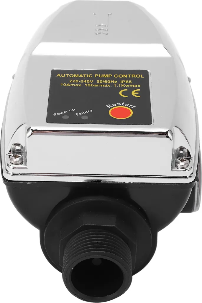 Pressostat Automatique pour Pompe à Eau - Régulateur de Pression Argent
