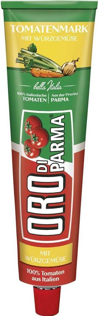 Oro di Parma Tomatenmark mit Würzgemüse, 200g Produktbild 