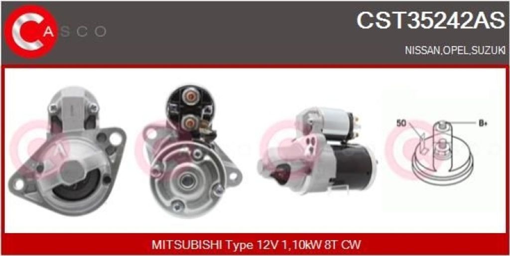CASCO Starter Brand New HQ CST35242AS