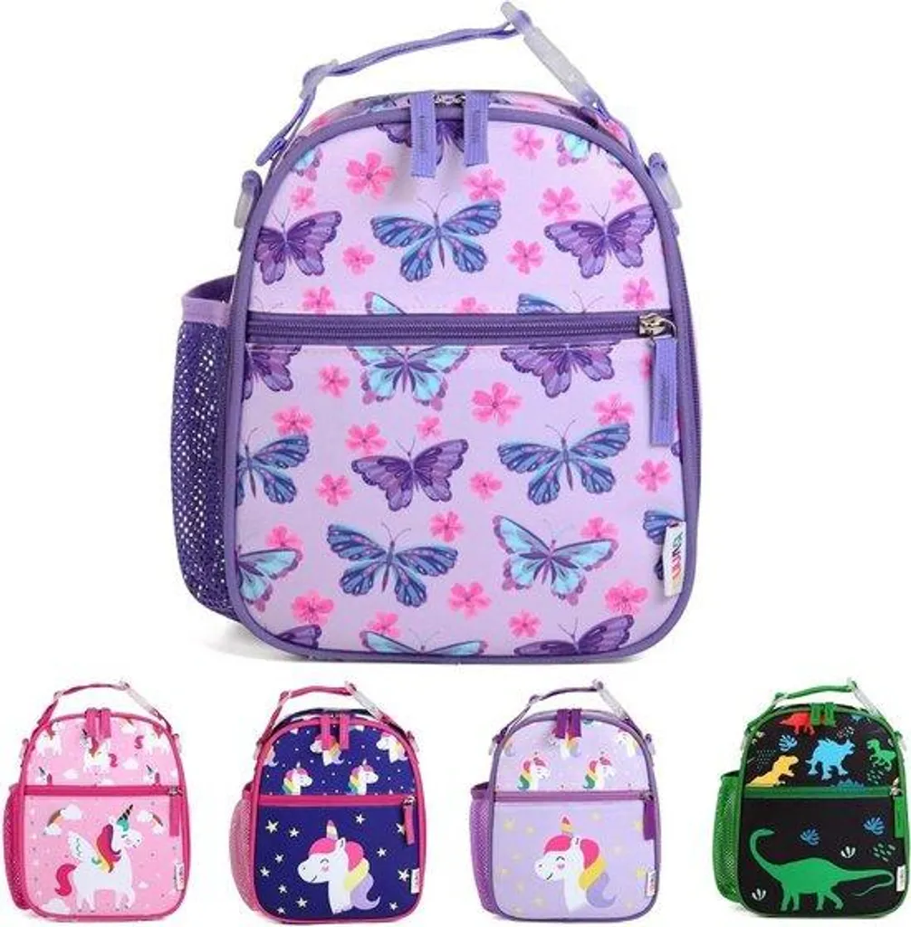 Sac isotherme pour l'école pour fille avec kit récréation complet