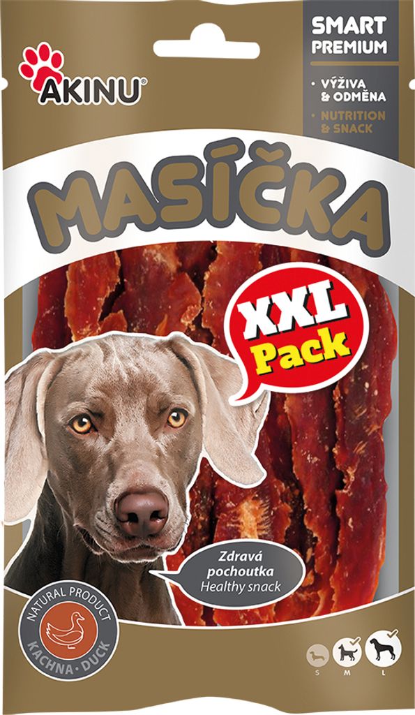 Akinu Purè di petto d'anatra per cani XXL 90 g Immagine del prodotto 