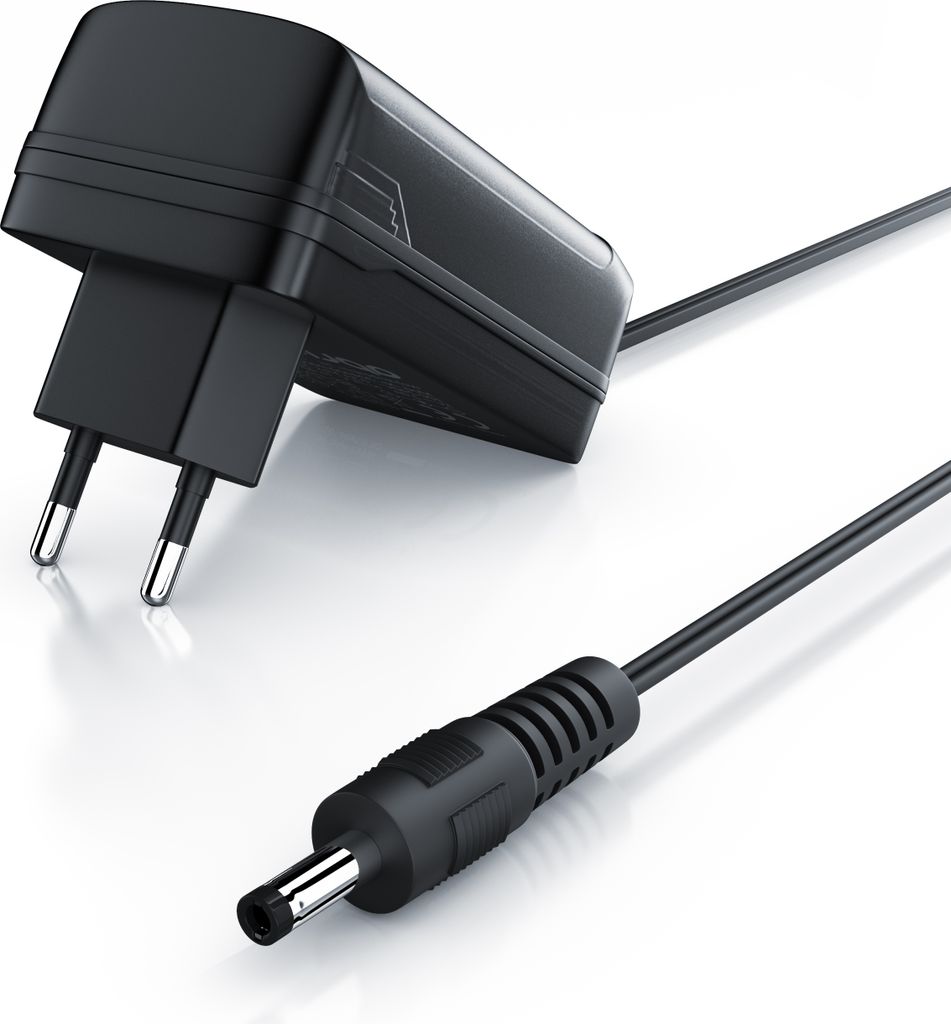 Aplic Universal Netzteil, DC-Hohlstecker 3,5mm x 1,35mm, Ladegerät-Adapter, EU-Stecker