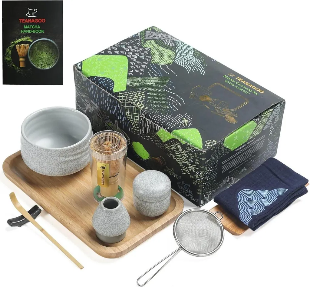 Idea Regalo Set Matcha 10 Pezzi - Tradizione Giapponese in Scatola