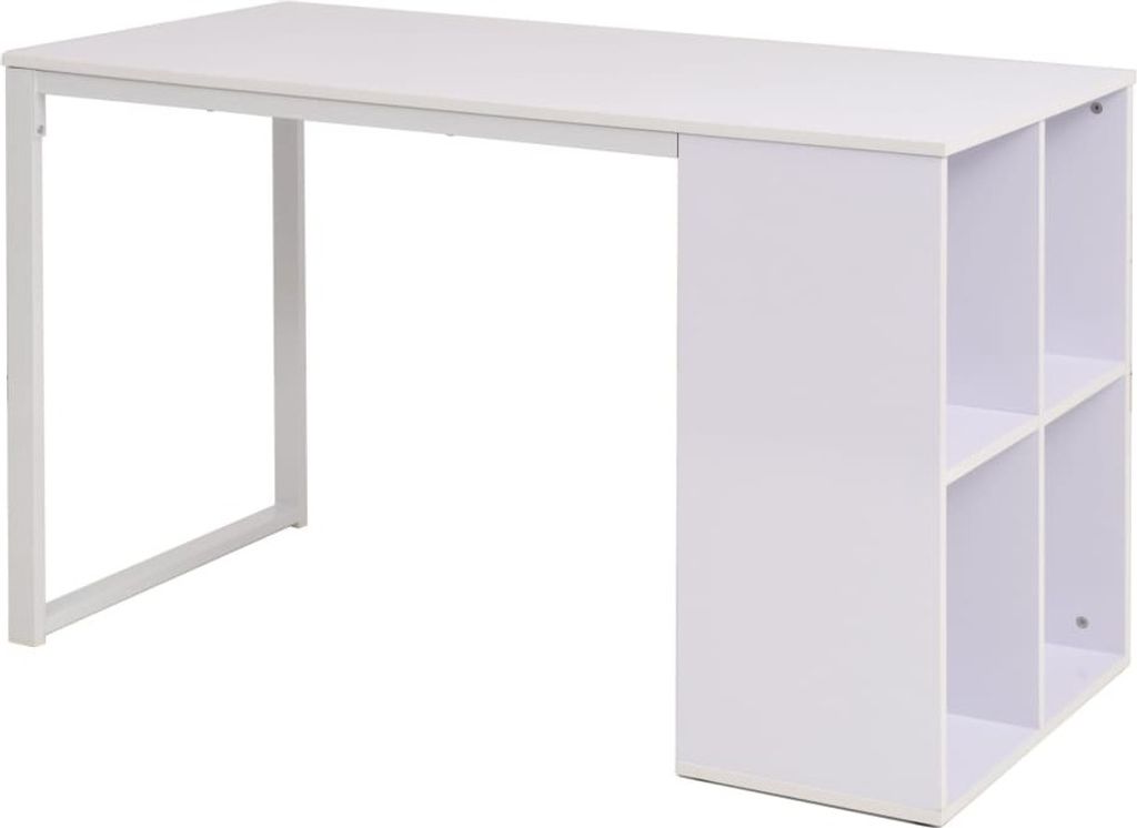 "SALE 2026"Schreibtisch - elegantes Design - Computertisch/Bürotisch - 120×60×75cm Weiß NEU863508 - Schreibtische