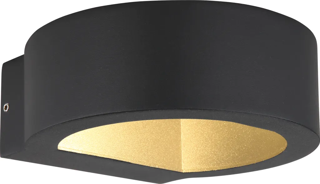 Luminaire extérieur SLICE I noir 16x5.5cm compact et résistant à l'eau