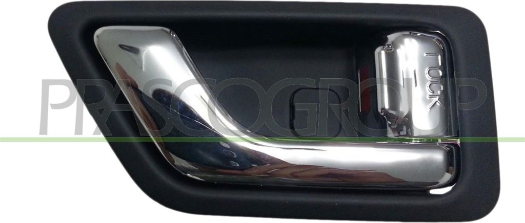 PRASCO HN3308405 Türgriff Innen Vorne Rechts für HYUNDAI GETZ (TB) Chrom/Schwarz