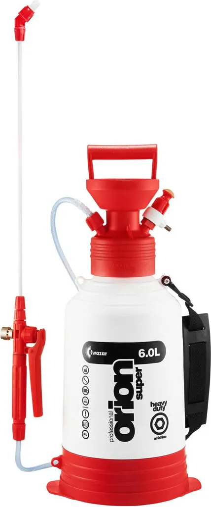 Pulvérisateur Kwazar 6L Anti-Corrosion pour Solutions Acides EPDM