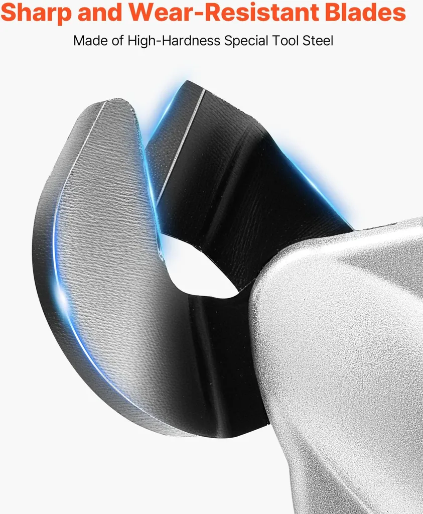 Grignoteuse tôle pour perceuse 18V-20V avec tête pivotante à 360°