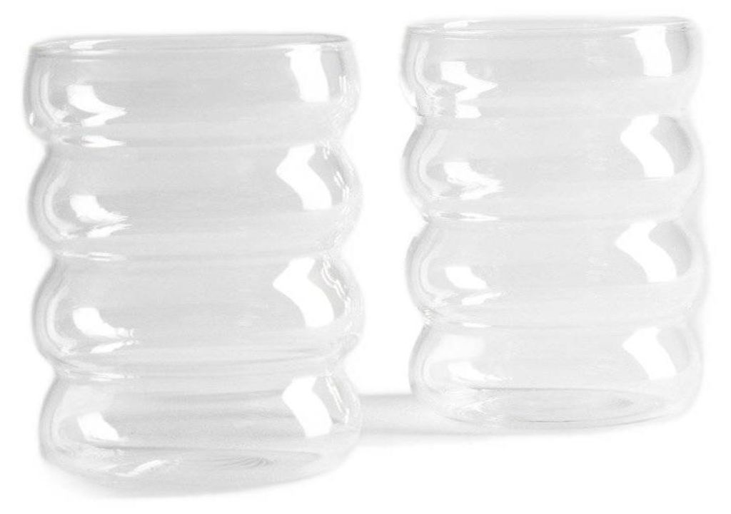 HOMLA Zestaw szklanek BUBBLY transparentny 2 szt. 360 ml Zdjęcie produktu 