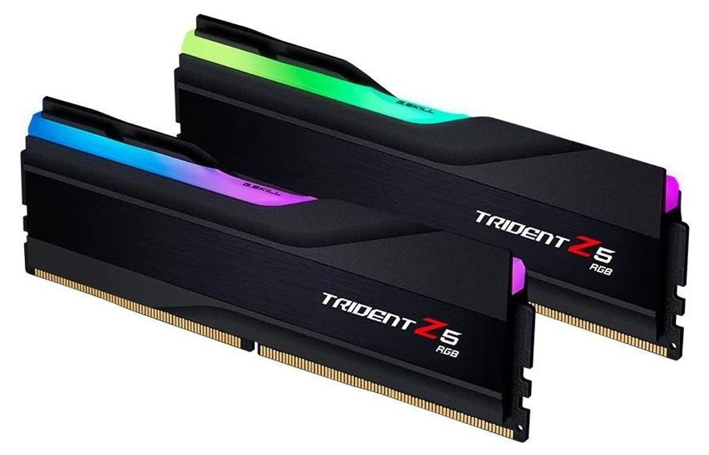 DIMM 32 GB DDR5-6000 (2x 16 GB) Dual-Kit (schwarz, F5-6000J3036F16GX2-TZ5RK, Trident Z5 RGB, INTEL XMP)
