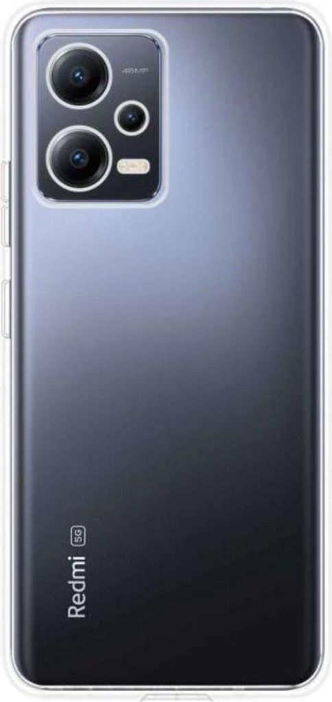 Lenuo TPU-Schutzhülle für Xiaomi Redmi Note 12 5G transparent