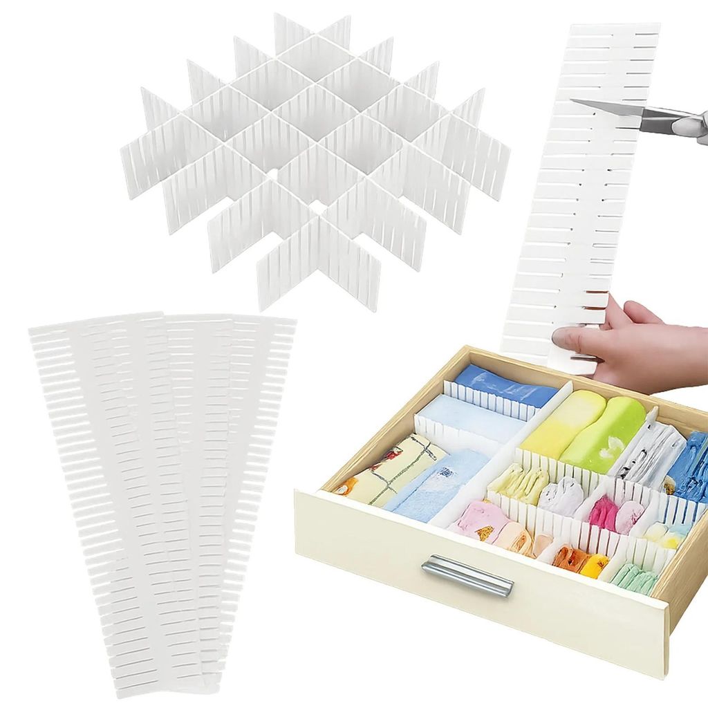 4x organizer przegródka separator do szuflady szafy Zdjęcie produktu 