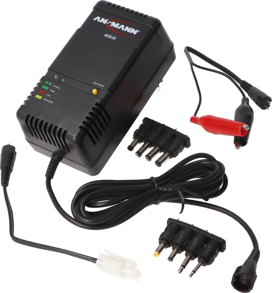 Akkupack-Ladegerät ACS NiMH für 1,2 Volt bis 12 Volt AkkuPack z.B. Racing Pack 7,2V