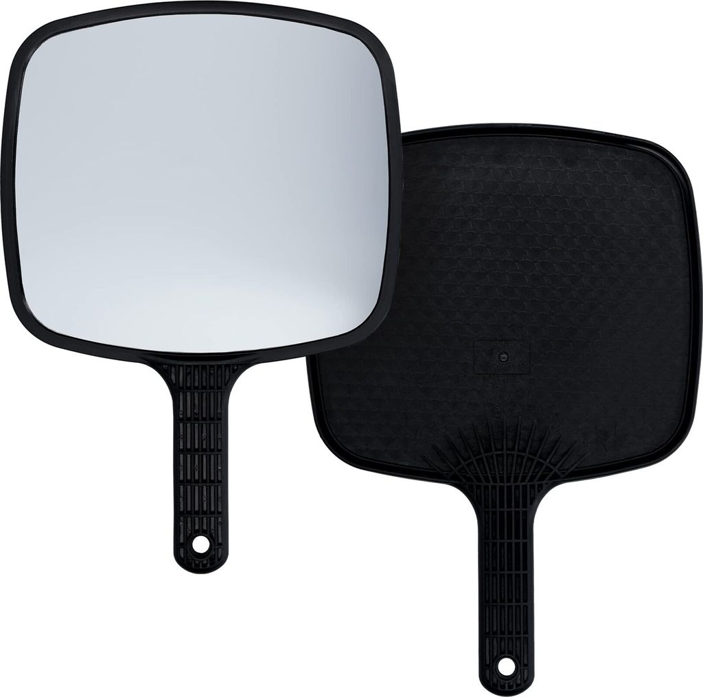 Lussoni Make Up Mirror With Handle - Spiegel mit Griff