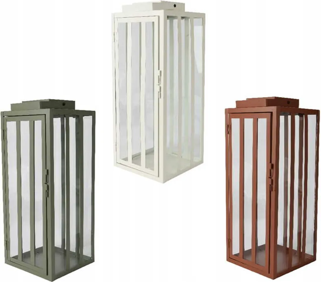 Lanterne décorative pour terrasse et balcon - Ambiance cocooning 45cm - 4