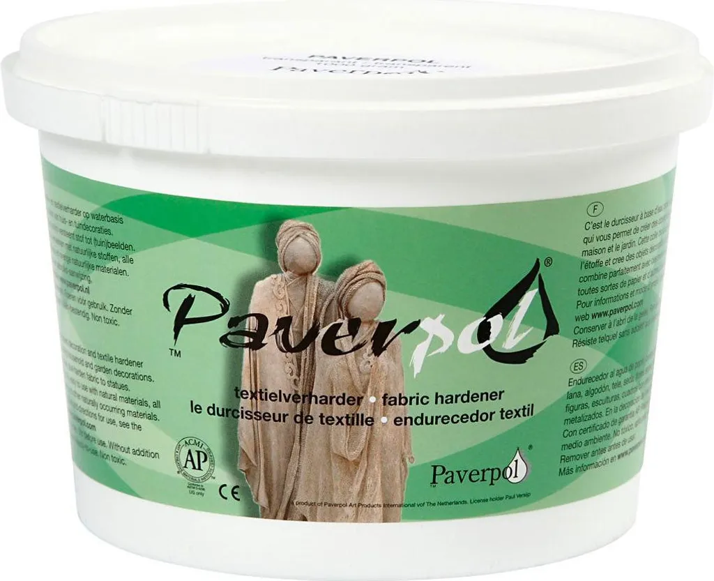 Paverpol Sculpture Medium 1000g - Durcisseur textile textile créatif