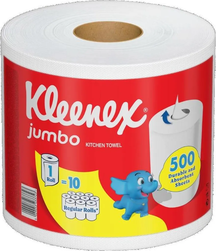 Mouchoirs en boîte Kleenex KT Jumbo 500 feuilles format économique XL