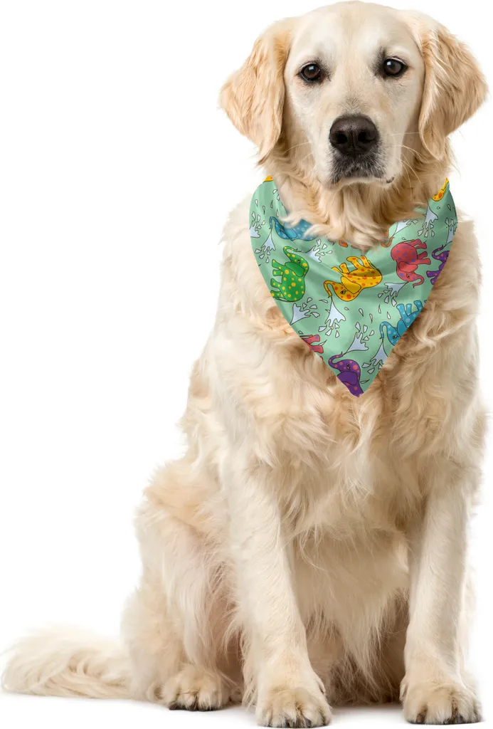 Bandana Lavabile per Cani ABAKUHAUS Elefante | Accessorio Pet 40cm